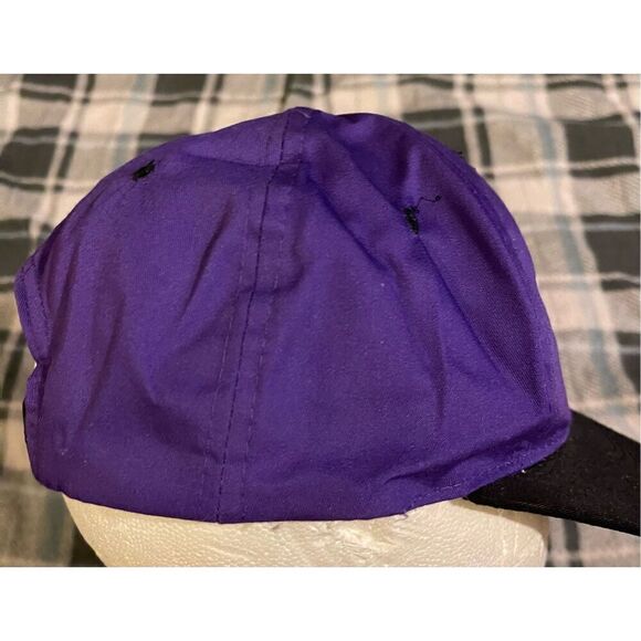 Vintage Disney Goofy Gym Hat Co SnapBack Purple Hat - Picture 5 of 9